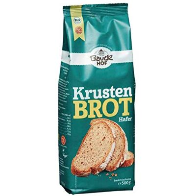 Bauckhof Gluten Free Oatmeal Crust-Bread Blend (500g) Organic Bauckhof Gluten Free Oatmeal Crust-Bread Blend (500g) Organic