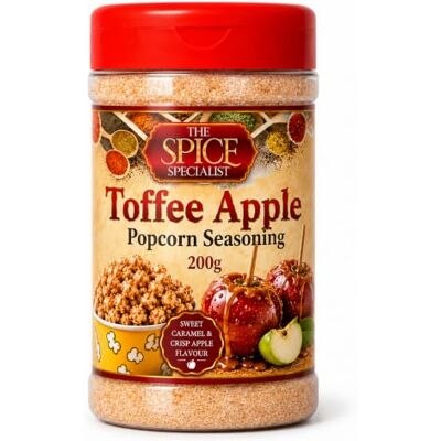 The Spice Specialist Toffee Apple Popcorn Seasoning 200g Sweet Caramel Apple Flavour Delicious Toffee Apple Flavour – Sweet Popcorn Seasoning for Popcorn, Ice Cream, Hot Chocolate, Coffee, Cakes & Baking The Spice Specialist Toffee Apple Popcorn Seasoning 200g Sweet Caramel Apple Flavour Delicious Toffee Apple Flavour – Sweet Popcorn Seasoning for Popcorn, Ice Cream, Hot Chocolate, Coffee, Cakes & Baking
