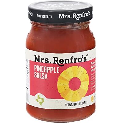 Mrs. Renfro's MRS RENFRO Pineapple Salsa, 473 ML Mrs. Renfro's MRS RENFRO Pineapple Salsa, 473 ML