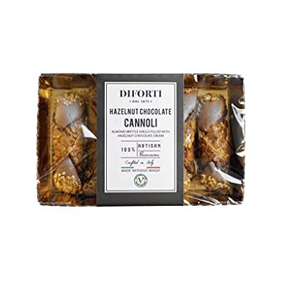 DIFORTI , Gluten Free Cannoli Hazelnut Chocolate, 200 g DIFORTI , Gluten Free Cannoli Hazelnut Chocolate, 200 g
