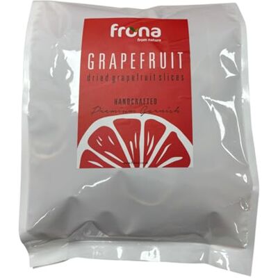 Frona Dried Grapefruit Slices – 280+ Slices, 100% Natural Citrus Cocktail Garnish, 1 kg Pack Case, for Paloma, Negroni, Gin Cocktails, Cakes and Tarts, Premium Eco-Friendly Vegan Botanicals Frona Dried Grapefruit Slices – 280+ Slices, 100% Natural Citrus Cocktail Garnish, 1 kg Pack Case, for Paloma, Negroni, Gin Cocktails, Cakes and Tarts, Premium Eco-Friendly Vegan Botanicals