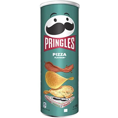 Pringles Pizza Stacking Chips Tomato and Oregano Flavour 165g Pringles Pizza Stacking Chips Tomato and Oregano Flavour 165g