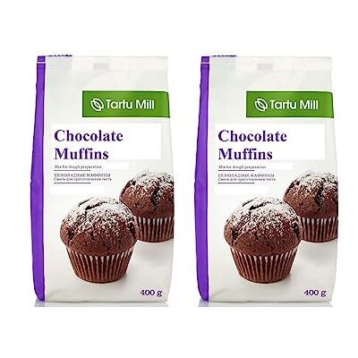 Tartu Mill Chocolate Muffin Instant Mix Just add Water and Oil Muffins (2x Muffin Mix 400g) Tartu Mill Chocolate Muffin Instant Mix Just add Water and Oil Muffins (2x Muffin Mix 400g)