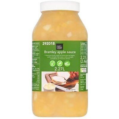 Chef's Larder UK Chef's Larder Bramley Apple Sauce 2.27L Chef's Larder UK Chef's Larder Bramley Apple Sauce 2.27L