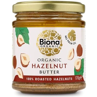 Biona Organic Hazelnut Butter, 170g Biona Organic Hazelnut Butter, 170g