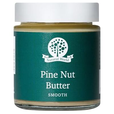 Nutural World Smooth Pine Nut Butter (170g) Pure 100% single ingredient Nutural World Smooth Pine Nut Butter (170g) Pure 100% single ingredient
