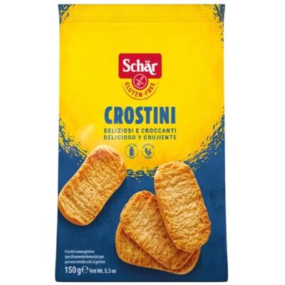 Schär ( 6294 ) DR.SCHAR SCHAR CROSTINI 150G Schär ( 6294 ) DR.SCHAR SCHAR CROSTINI 150G