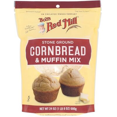 Bob's Red Mill Cornbread & Muffin Mix 24 oz Pkg Bob's Red Mill Cornbread & Muffin Mix 24 oz Pkg