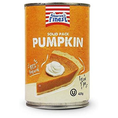America's Finest , Pumpkin Puree 100% Pure Pumpkin 425g Tin America's Finest , Pumpkin Puree 100% Pure Pumpkin 425g Tin