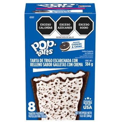 Pop Tarts Frosted Cookies & Creme Pop-Tarts Pop Tarts Frosted Cookies & Creme Pop-Tarts
