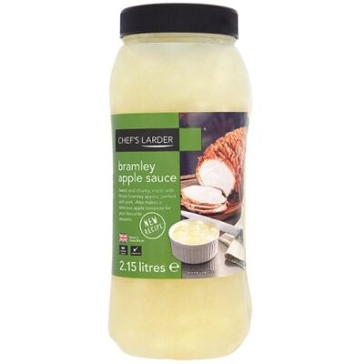 Chefs Larder Chef's Larder Bramley Apple Sauce 2.15 Litres Chefs Larder Chef's Larder Bramley Apple Sauce 2.15 Litres