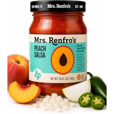 Mrs. Renfro's Mrs Renfro's Peach Salsa 454g Mrs. Renfro's Mrs Renfro's Peach Salsa 454g