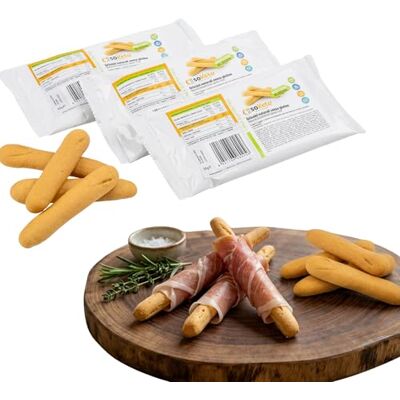 SOKETO Gluten Free Keto Breadsticks with 0% Sugars 3pcsx30 gr SOKETO Gluten Free Keto Breadsticks with 0% Sugars 3pcsx30 gr