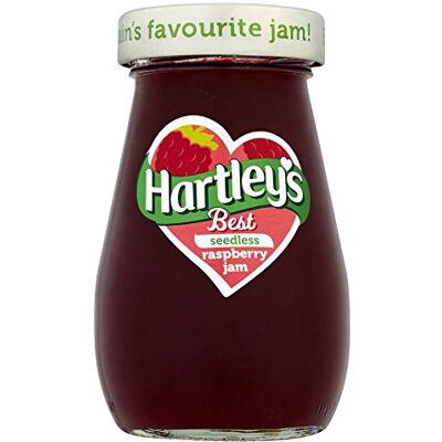 Hartleys ( 6 Pack) Best Raspberry Jam Seedless 340g 340g Hartleys ( 6 Pack) Best Raspberry Jam Seedless 340g 340g