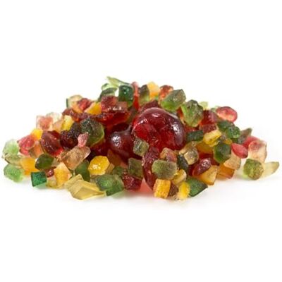 Sussex Wholefoods Mixed Glace Fruit 500g Sussex Wholefoods Mixed Glace Fruit 500g