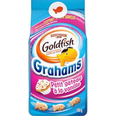 Pepperidge Farm Grahams Vanilla Cupcake Baked Crackers, 180 g Pepperidge Farm Grahams Vanilla Cupcake Baked Crackers, 180 g