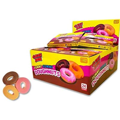 Zone Yummy Gummy Doughnuts (24 Packets) Zone Yummy Gummy Doughnuts (24 Packets)