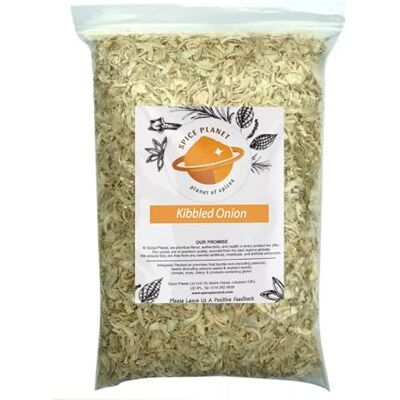 Spice Planet Kibbled Onion Onion Flakes Dried Seasoning Premium Quality by ® 50g-1.9kg (1900 Grams) Spice Planet Kibbled Onion Onion Flakes Dried Seasoning Premium Quality by ® 50g-1.9kg (1900 Grams)