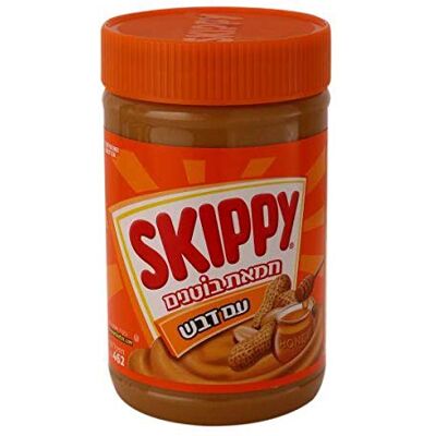 SKIPPY Peanut Butter with Honey Spread Creamy Kosher 462g SKIPPY Peanut Butter with Honey Spread Creamy Kosher 462g