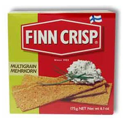 Finn Crisp (2 Pack) Multigrain Crispbread 175g 2 PACK BUNDLE Finn Crisp (2 Pack) Multigrain Crispbread 175g 2 PACK BUNDLE