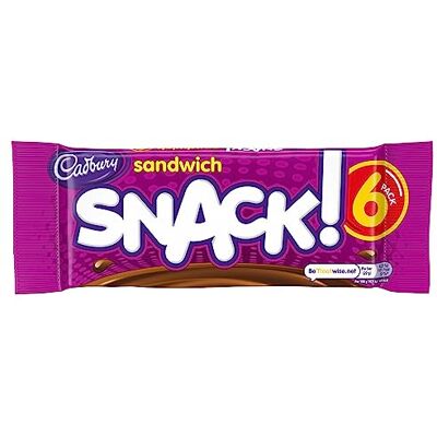 Cadbury Snack Sandwich 6 Pack (Pack of 3) Cadbury Snack Sandwich 6 Pack (Pack of 3)