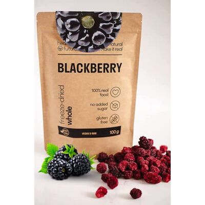 healthy future Freeze Dried Blackberry 100% Natural, Gluten free, No added sugar, No preservatives, Healthy fruit snack (100g) healthy future Freeze Dried Blackberry 100% Natural, Gluten free, No added sugar, No preservatives, Healthy fruit snack (100g)