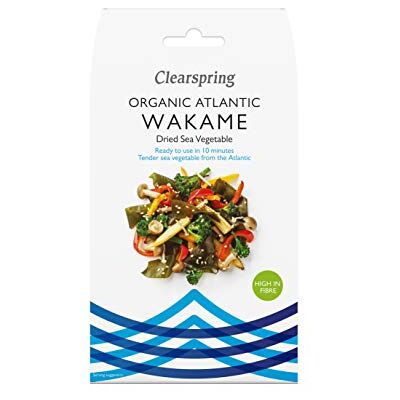 Clearspring Organic Atlantic Wakame Dried Sea Vegetable 25g Clearspring Organic Atlantic Wakame Dried Sea Vegetable 25g