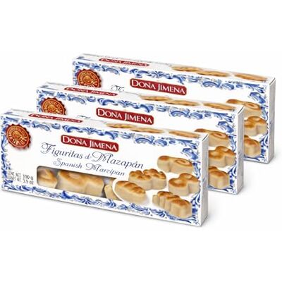 Doña Jimena 3 x 100g Marzipan Figurines Doña Jimena 3 x 100g Marzipan Figurines