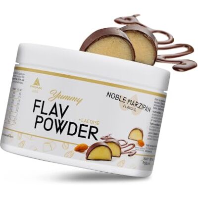 PEAK Yummy Flav Powder 250g Flavour Noble Marzipan I 50 servings I flavour powder for sweetening fast without calories and without added sugar I with Inulin and the digestive enzyme Lactase I vegan PEAK Yummy Flav Powder 250g Flavour Noble Marzipan I 50 servings I flavour powder for sweetening fast without calories and without added sugar I with Inulin and the digestive enzyme Lactase I vegan
