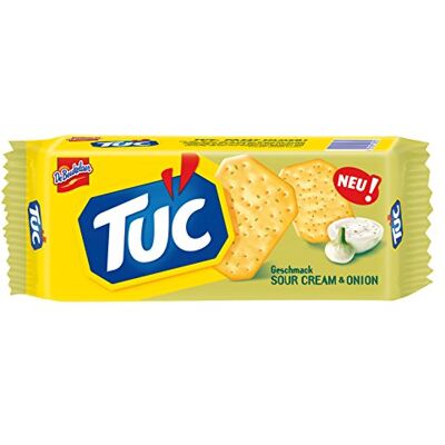 Tuc Cracker Sour Cream & Onion 6 x 100 g Tuc Cracker Sour Cream & Onion 6 x 100 g