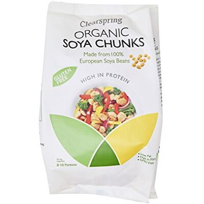Clearspring Organic Soya Chunks, 200 g Clearspring Organic Soya Chunks, 200 g
