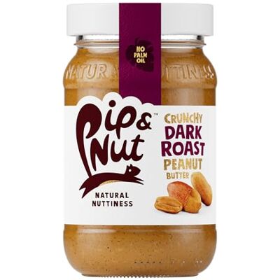 Pip & Nut Ultimate Crunchy Peanut Butter, Dark Roast, 6 x 300g 100% Single-Origin Peanuts, High In Fibre, No Palm Oil, No Added Sugar, Hi-Oleic Peanuts, Vegan Pip & Nut Ultimate Crunchy Peanut Butter, Dark Roast, 6 x 300g 100% Single-Origin Peanuts, High In Fibre, No Palm Oil, No Added Sugar, Hi-Oleic Peanuts, Vegan