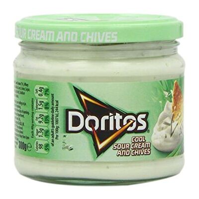 Doritos Sour Cream & Chive Dip 300Gm Pack of 6 Doritos Sour Cream & Chive Dip 300Gm Pack of 6