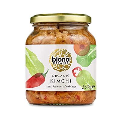 Biona - Organic Kimchi 350 G - Pack Of 6 - Fermented food Biona - Organic Kimchi 350 G - Pack Of 6 - Fermented food