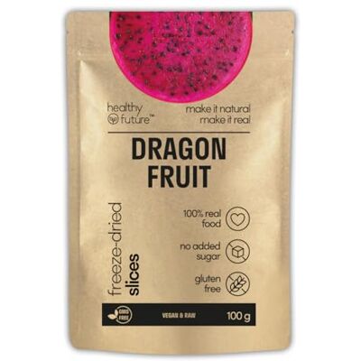 healthy future Freeze Dried Dragonfruit 100% Natural, Gluten Free, No Added Sugar, No preservatives, Healthy Fruit Snack healthy future Freeze Dried Dragonfruit 100% Natural, Gluten Free, No Added Sugar, No preservatives, Healthy Fruit Snack