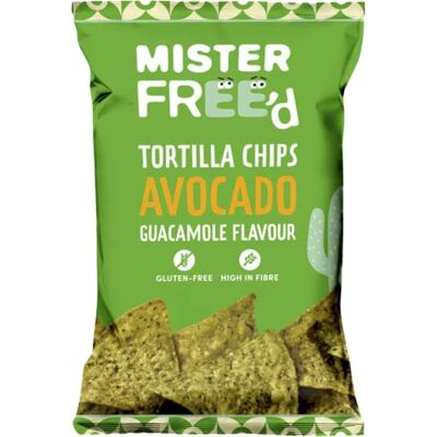 Mister Free’d Mister Free'd Avacado Handmade Tortilla Chips Great for Dipping Plant Based Gluten Free & Dairy Free High in Fibre – Vegan (12 Pack) Mister Free’d Mister Free'd Avacado Handmade Tortilla Chips Great for Dipping Plant Based Gluten Free & Dairy Free High in Fibre – Vegan (12 Pack)