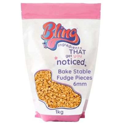 Bling Bake Stable Caramel Fudge Pieces 6mm – Gourmet Caramel Pieces for Baking Heat Stable Fudge Sprinkles for Cookies, Muffins, Brownies & Pancakes Bling Bake Stable Caramel Fudge Pieces 6mm – Gourmet Caramel Pieces for Baking Heat Stable Fudge Sprinkles for Cookies, Muffins, Brownies & Pancakes