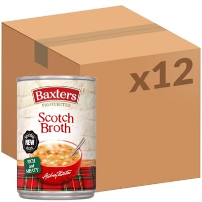 Baxters Favourites Scotch Broth Soup 400 g (Pack of 12) Baxters Favourites Scotch Broth Soup 400 g (Pack of 12)