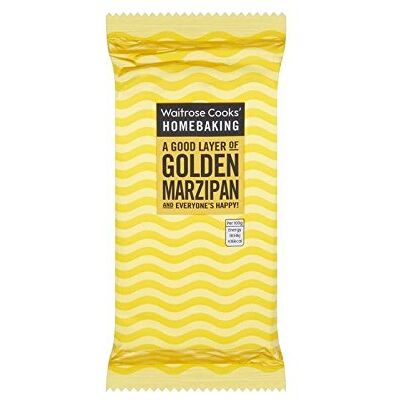 Waitrose Golden Marzipan 500g Pack of 2 Waitrose Golden Marzipan 500g Pack of 2