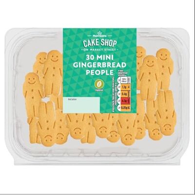 Morrisons Gingerbread People 30pk Morrisons Gingerbread People 30pk