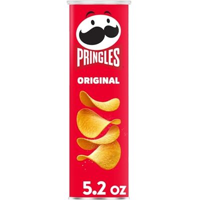 Pringles Potato Crisps Chips Original Flavo, 5. Can Pringles Potato Crisps Chips Original Flavo, 5. Can