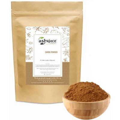 Ash Spice Company Carob Powder Ground Premium Quality Ideal for Baking, Power Smoothies & Protein Energy Bars Free UK P&P (450g) Ash Spice Company Carob Powder Ground Premium Quality Ideal for Baking, Power Smoothies & Protein Energy Bars Free UK P&P (450g)