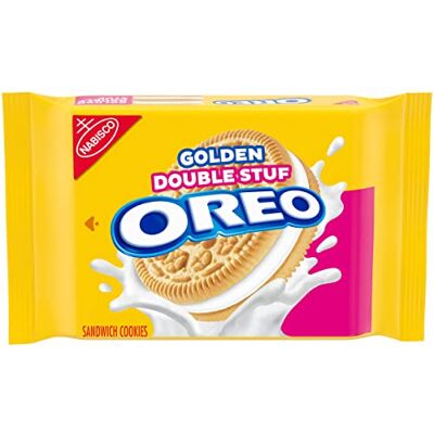 Oreo COOKIES DOUBLE STUF GOLDEN Oreo COOKIES DOUBLE STUF GOLDEN
