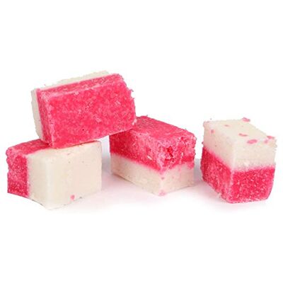 DORRI Fudge Coconut Ice 500g Premium Quality Fudge (Available from 100g to 2kg) DORRI Fudge Coconut Ice 500g Premium Quality Fudge (Available from 100g to 2kg)