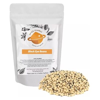 Spice Planet 250g Black Eyed Beans Premium Quality by ® (250 Grams) Spice Planet 250g Black Eyed Beans Premium Quality by ® (250 Grams)