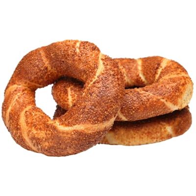 SINCE 1871 GÜLLÜOGLU Gulluoglu Turkish Traditional Sesame Bagel Simit, Turkish Traditional Bagel, 0.24-027lb (0.24-027lb (6)) SINCE 1871 GÜLLÜOGLU Gulluoglu Turkish Traditional Sesame Bagel Simit, Turkish Traditional Bagel, 0.24-027lb (0.24-027lb (6))