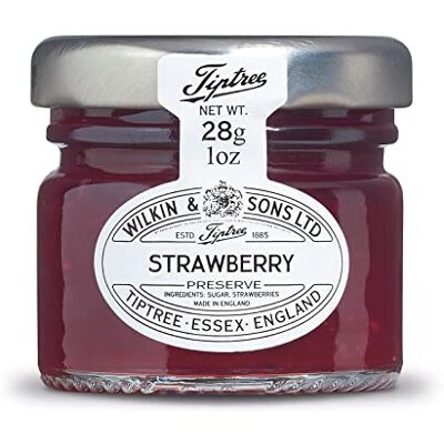 Tiptree Strawberry Preserve 24x28g Tiptree Strawberry Preserve 24x28g