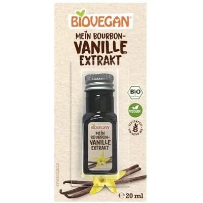BioVegan Bourbon Vanilla Extract, 20 ml (4) BioVegan Bourbon Vanilla Extract, 20 ml (4)