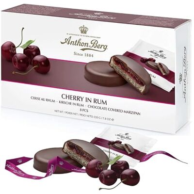 Topline Marzipan Liqueur Chocolates Gift Box Cherry In Rum Dark Chocolate Covered Marzipan 220g Chocolate Gift with Card for Stocking Fillers, Secret Santa Gifts for Women, Birthday Gifts Topline Marzipan Liqueur Chocolates Gift Box Cherry In Rum Dark Chocolate Covered Marzipan 220g Chocolate Gift with Card for Stocking Fillers, Secret Santa Gifts for Women, Birthday Gifts