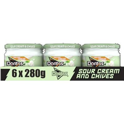 Doritos Cool Sour Cream & Chives Sharing Dip 280g (Case of 6) Doritos Cool Sour Cream & Chives Sharing Dip 280g (Case of 6)
